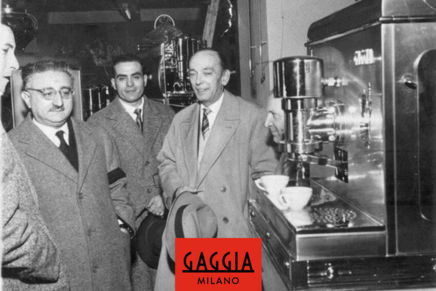 espressons historia och gaggias första espresso maskin 