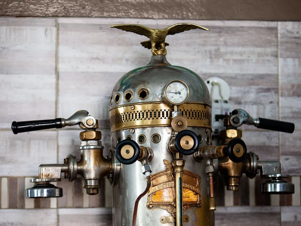 Angelo moriandos tidiga kaffemaskin 